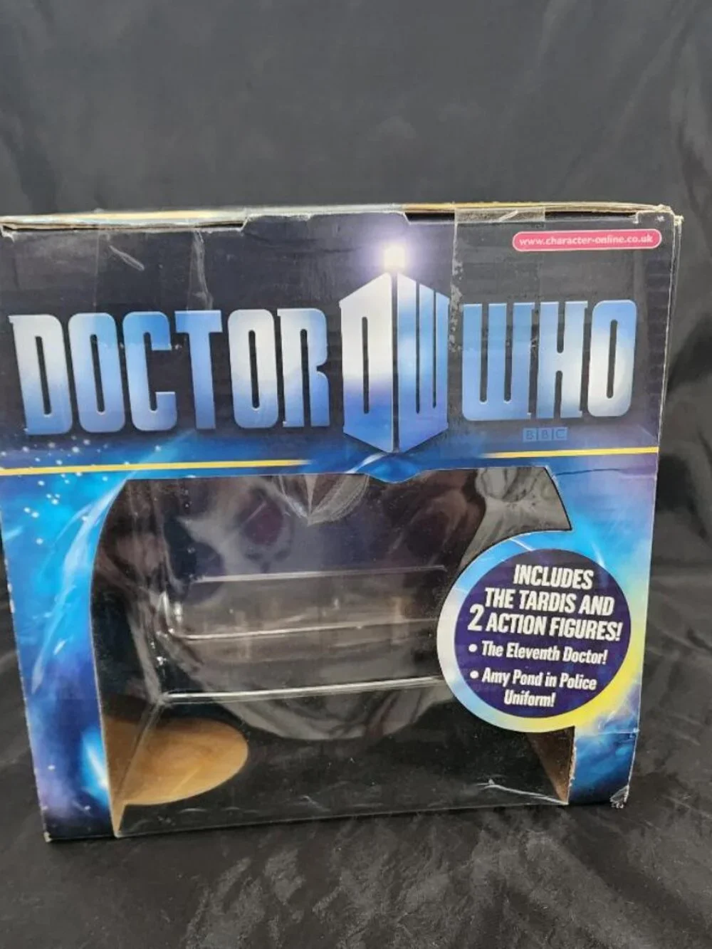 Vintage BBC Christmas Adventure Set with Tardis, 11th Dr Who & Amy Pond, NIP